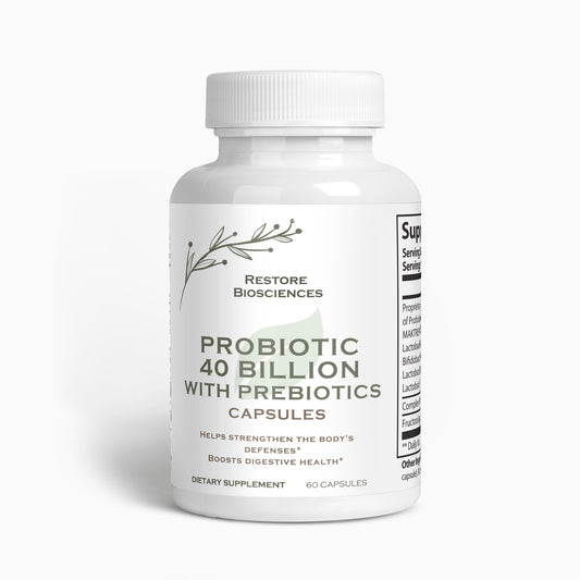 Probiotic 40 Billion with Prebiotics