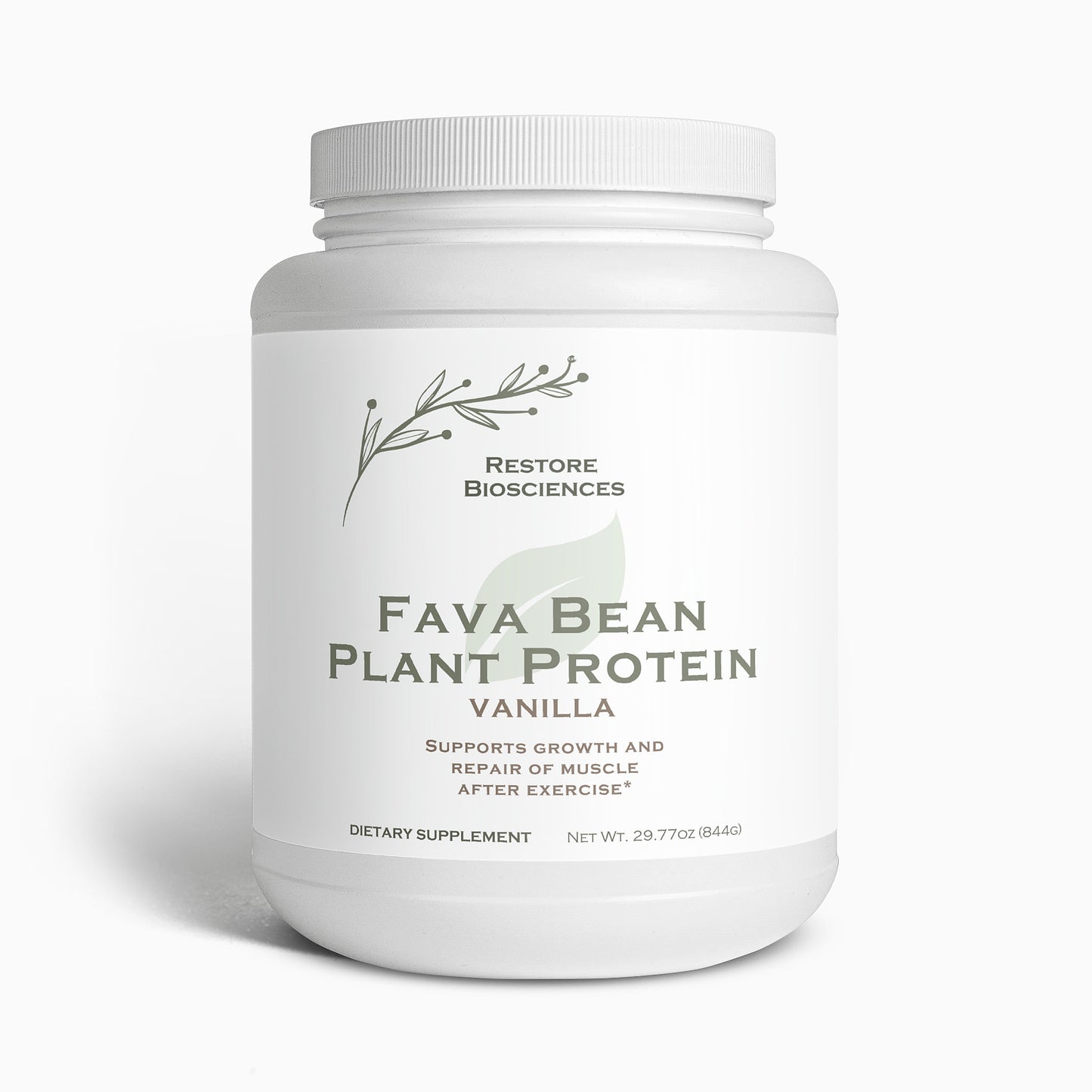 Fava Bean Plant Protein (Vanilla)