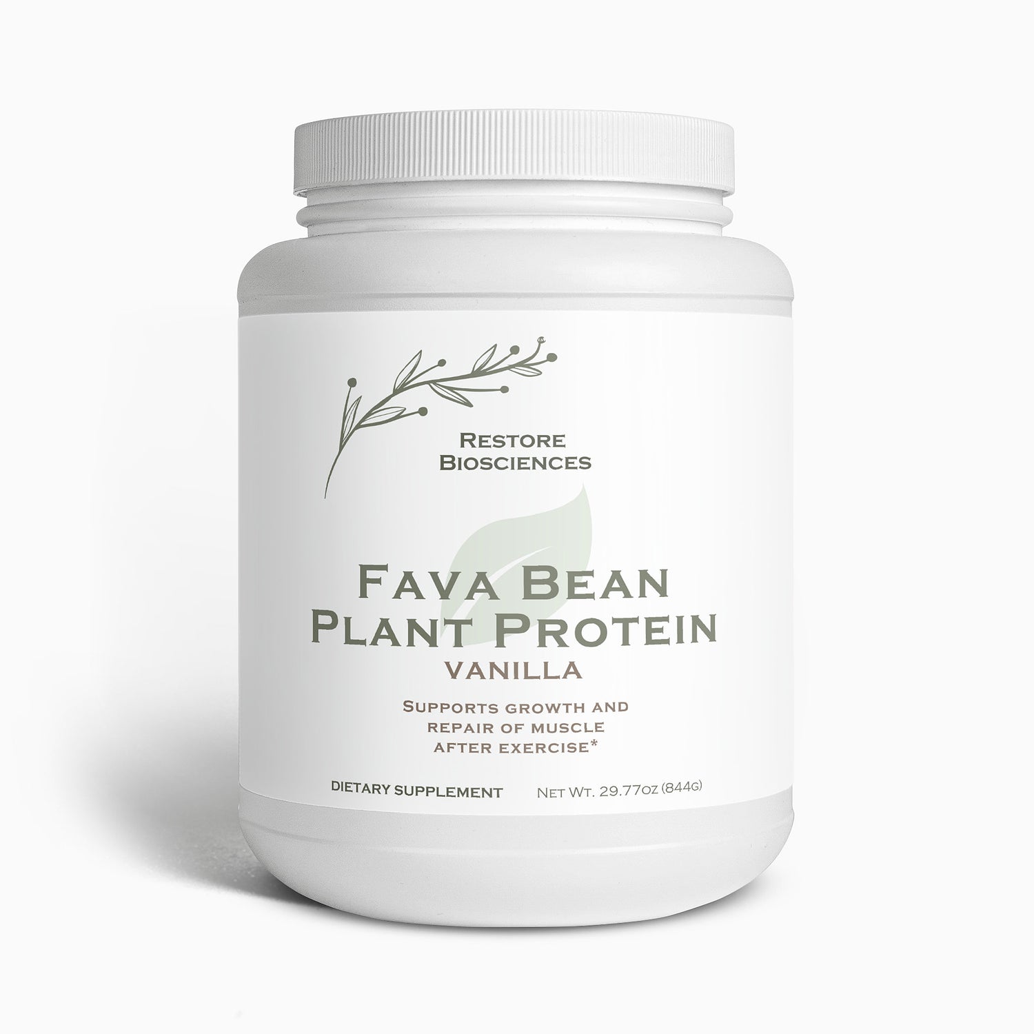 Fava Bean Plant Protein (Vanilla)