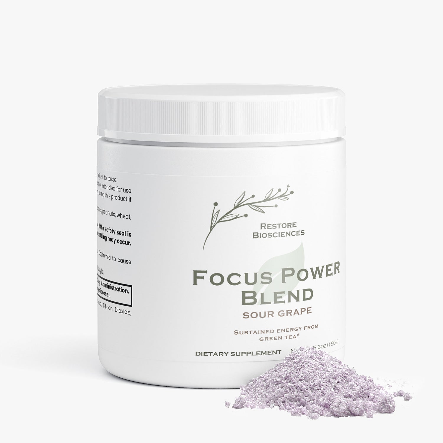 Focus Powder Blend (Sour Grape)