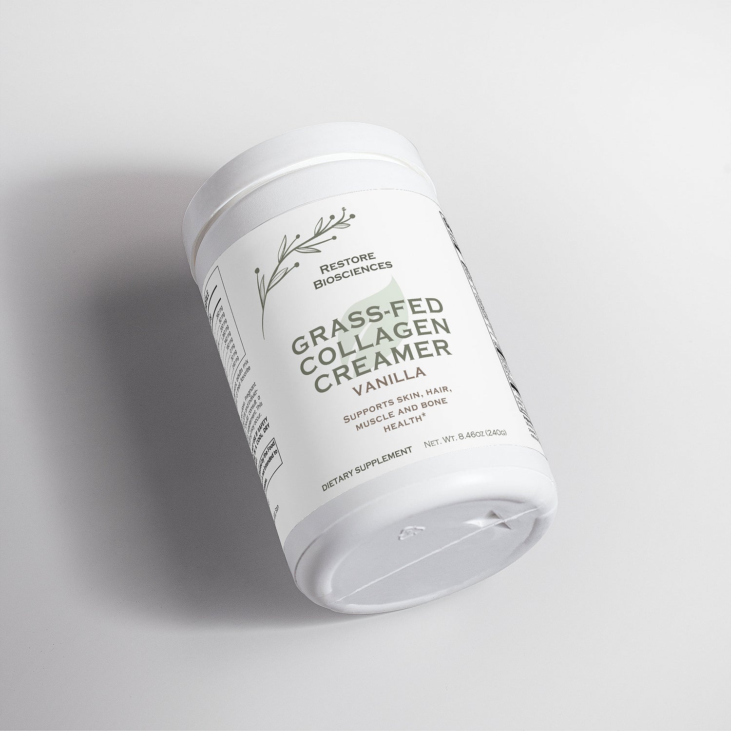Grass-Fed Collagen Creamer (Vanilla)